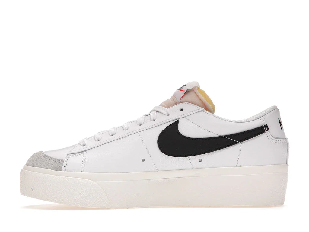Nike Blazer Low Platform Weiß Schwarz (Damen)