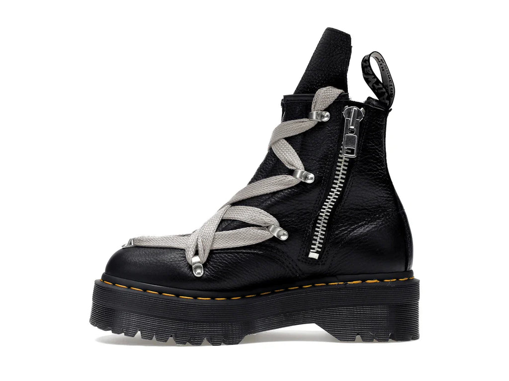 Dr. Martens 1460 Quad Ledersohle Pentagramm Jumbo Schnürstiefel Rick Owens Schwarz