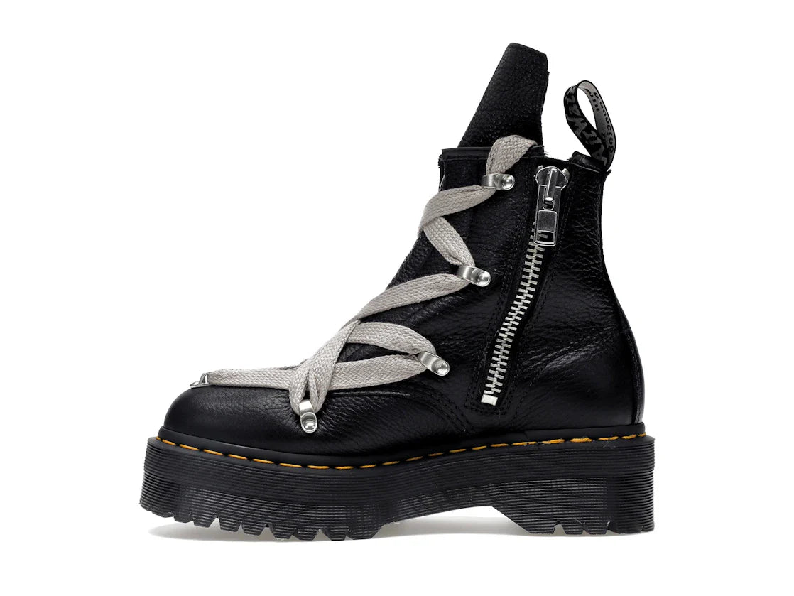 Dr. Martens 1460 Quad Ledersohle Pentagramm Jumbo Schnürstiefel Rick Owens Schwarz