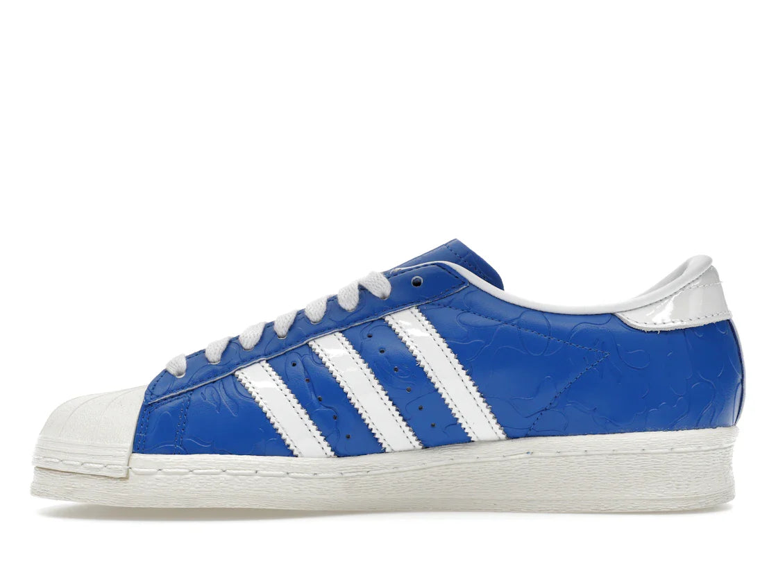 adidas Superstar Vintage Bape Blau Weiß
