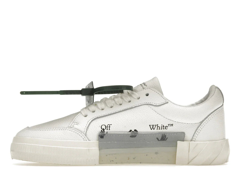 OFF-WHITE Vulc Low Leder Weiß SS22