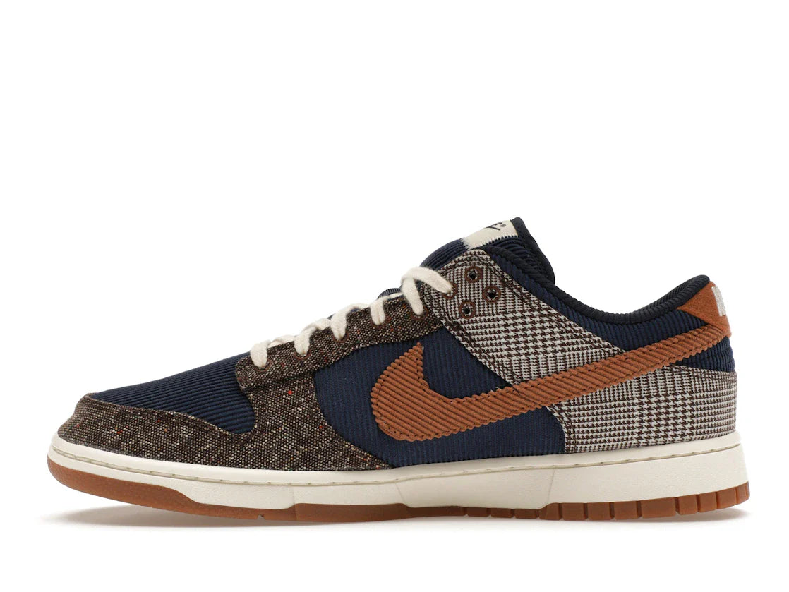 Nike Dunk Low Tweed Midnight Navy Cord