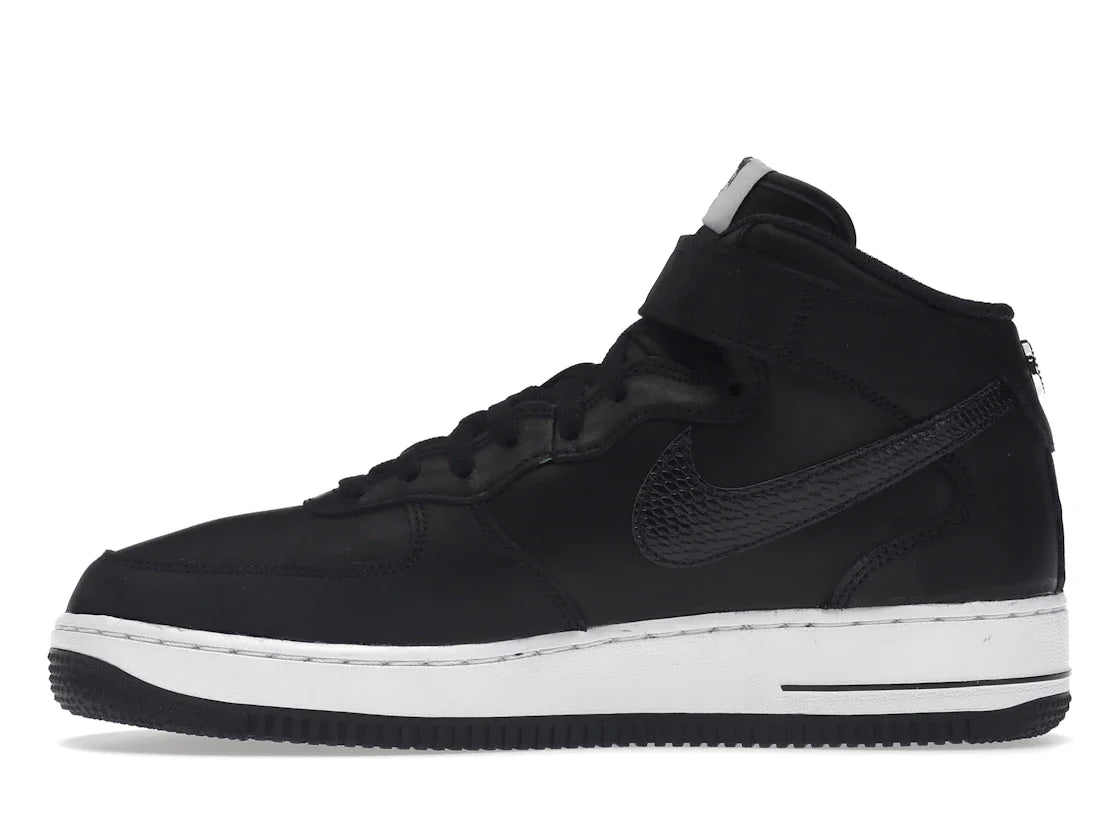 Nike Air Force 1 Mid Stussy Schwarz Weiß
