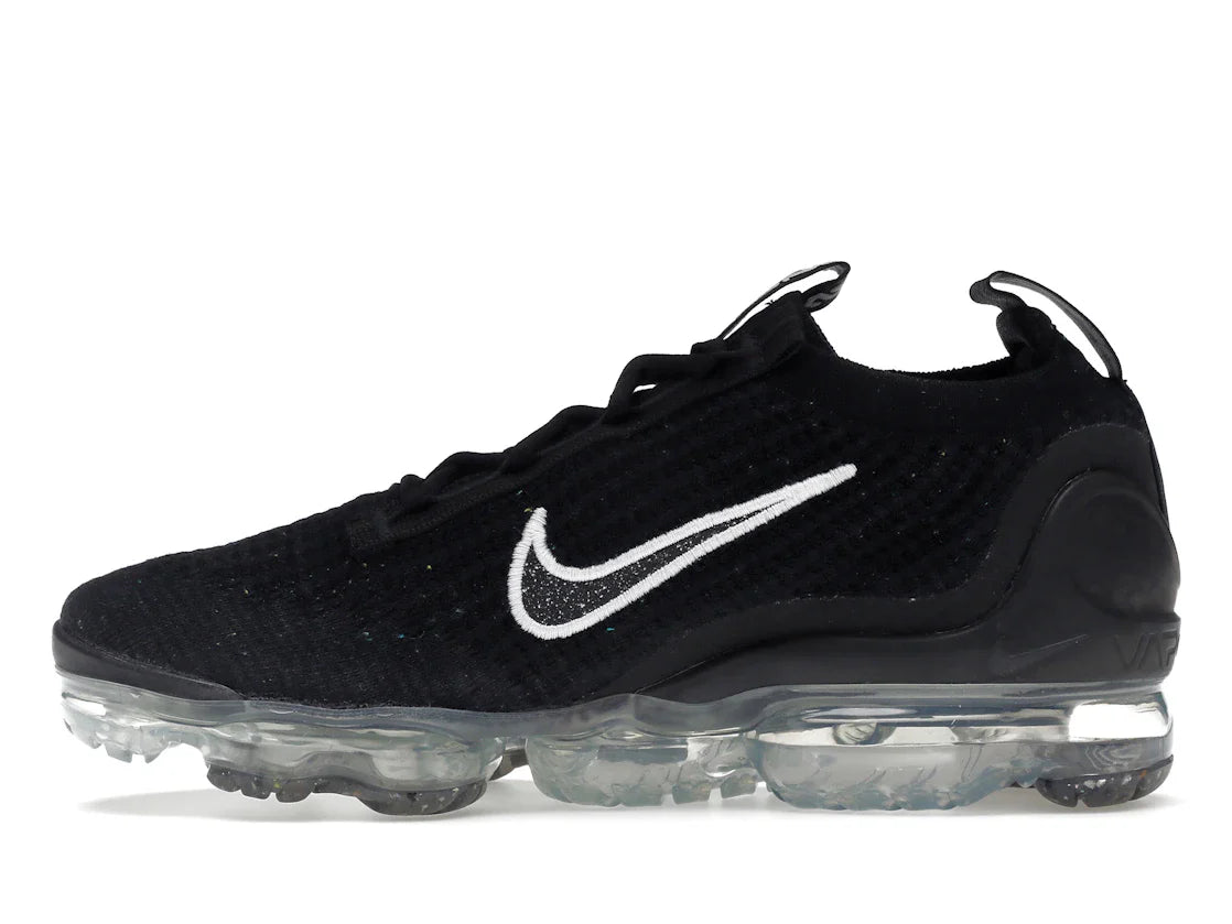 Nike Air VaporMax 2021 FK Schwarz Metallic Silber (Damen)