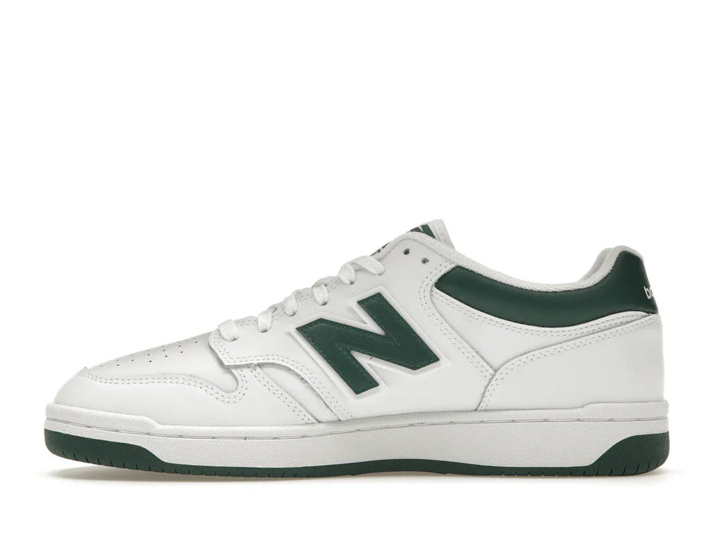New Balance 480 Weiß Nachtsichtgrün