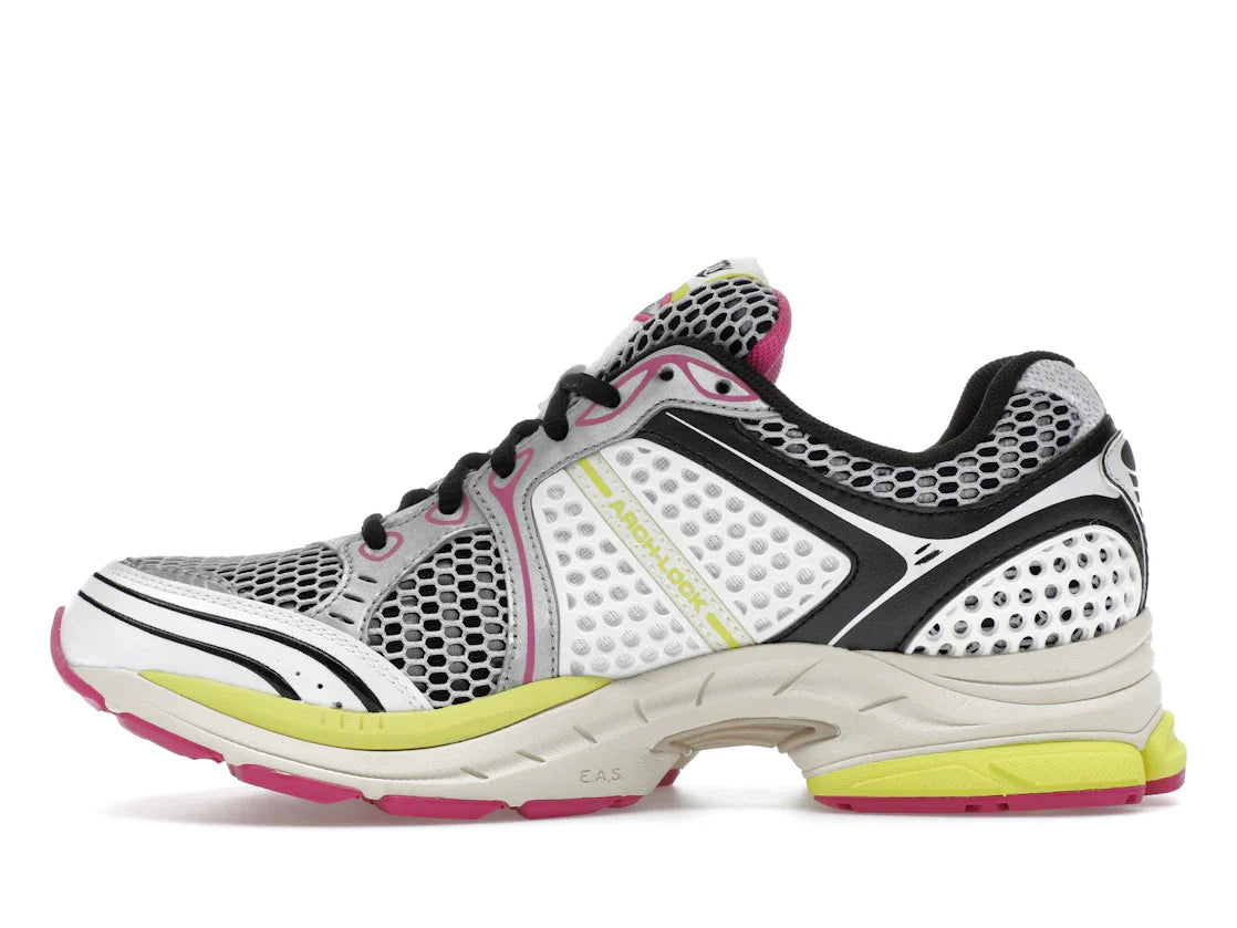 Saucony ProGrid Triumph 4 Weiß Fluo Pink