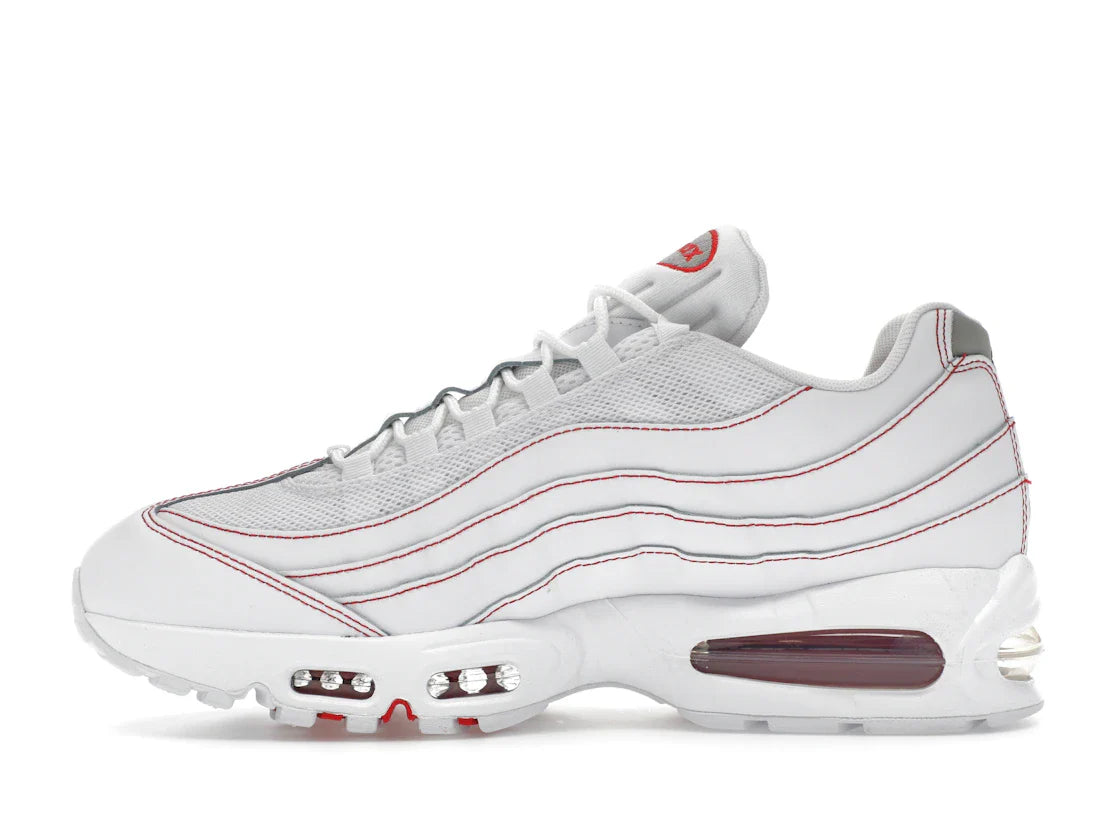 Nike Air Max 95 OG Big Bubble Weiß Universitätsrot