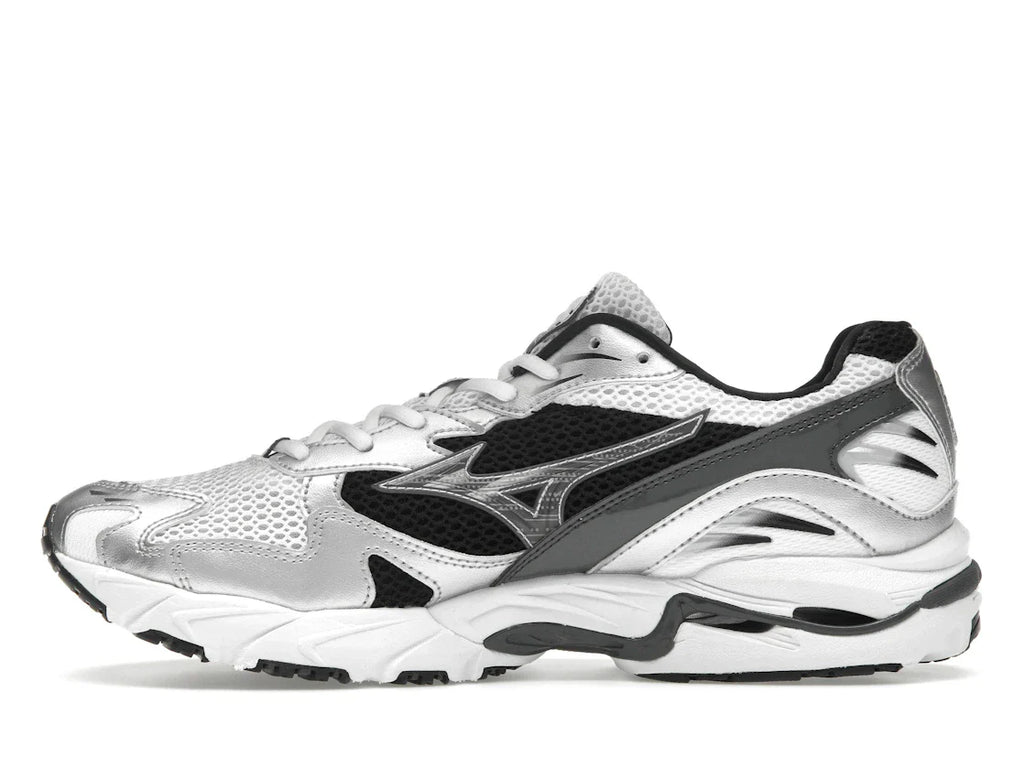 Mizuno Wave Rider 10 Weiß Silber Schwarz