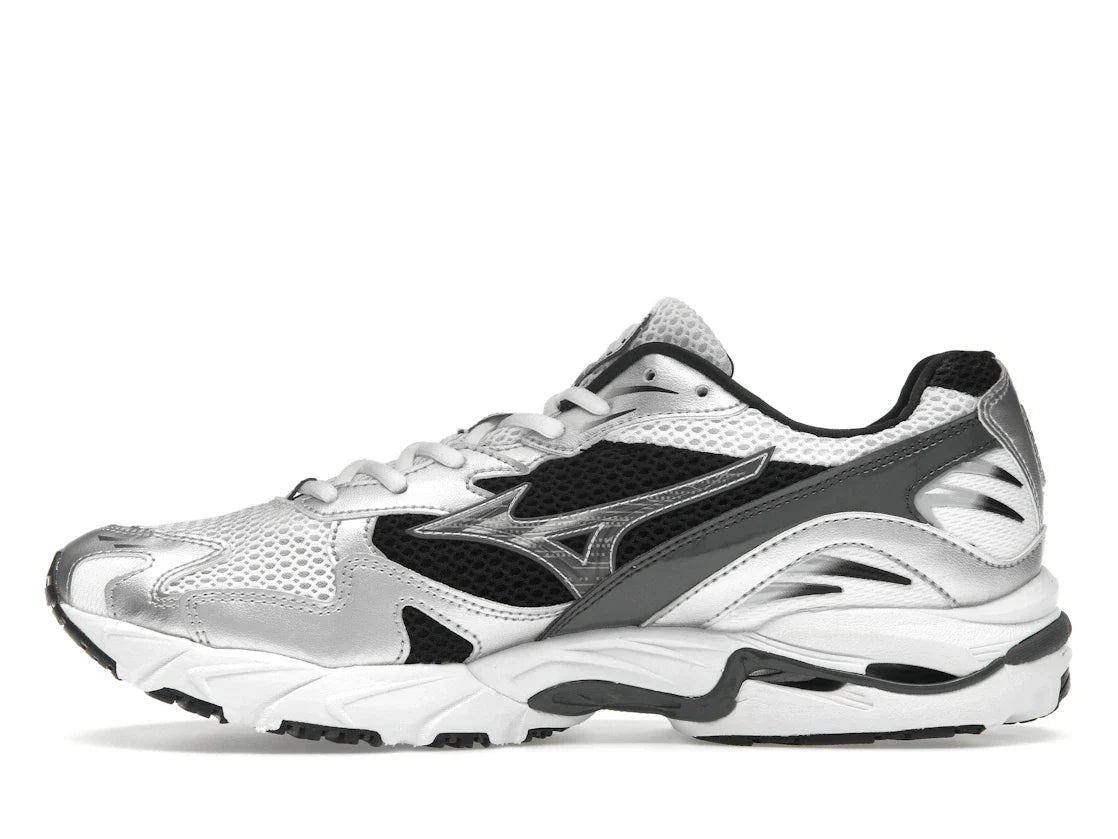 Mizuno Wave Rider 10 Weiß Silber Schwarz