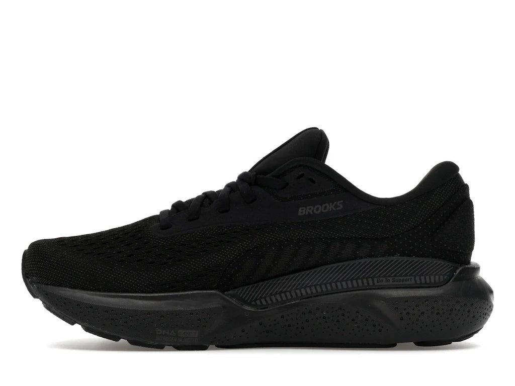 Brooks Adrenaline GTS 24 Black Black Ebony (Damen)