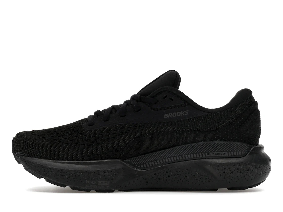 Brooks Adrenaline GTS 24 Black Black Ebony (Damen)