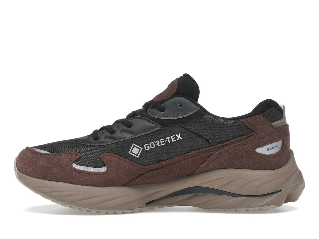 Mizuno Wave Rider Beta Gore-Tex Black Sand Chicory Coffee