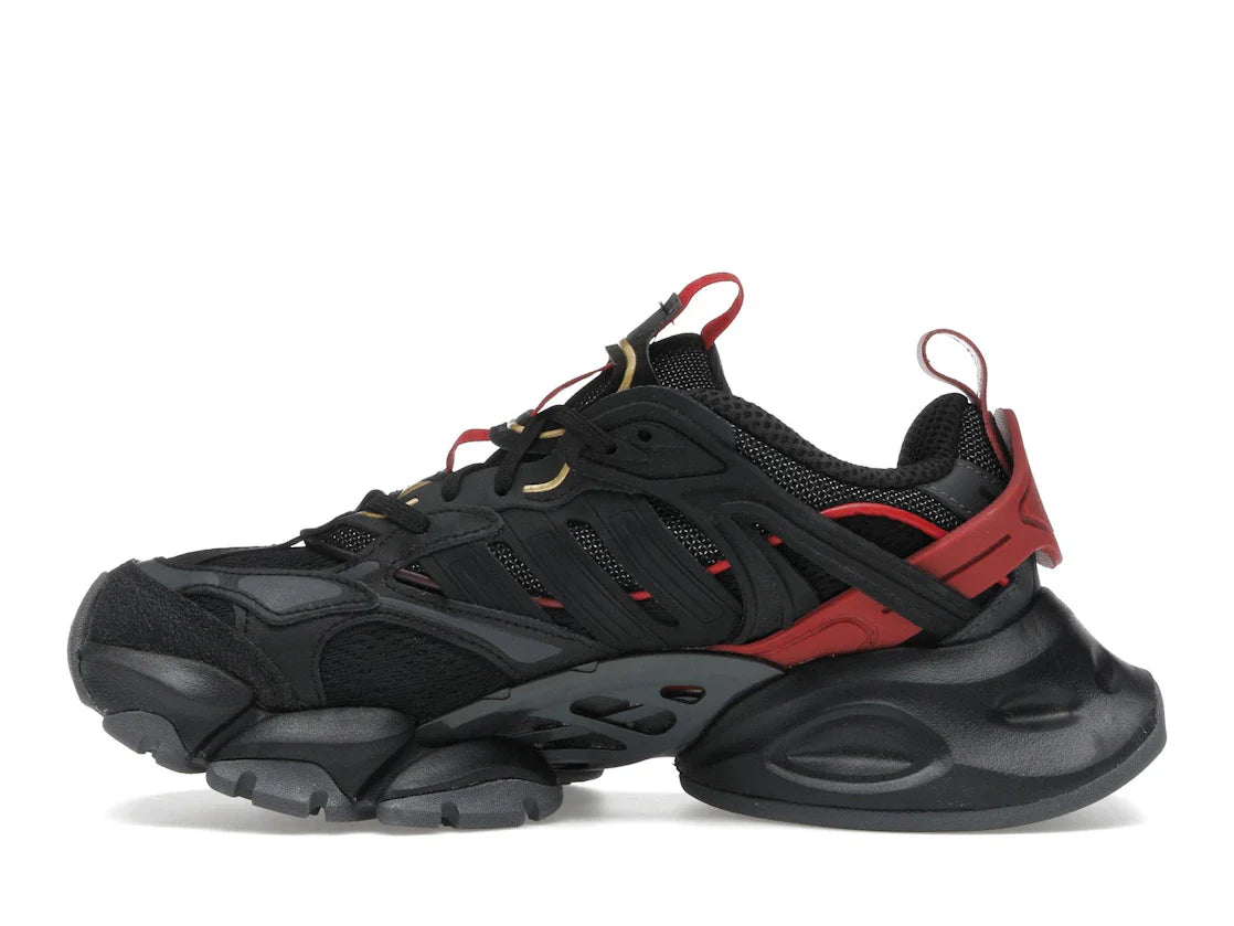adidas XLG Runner Deluxe Schwarz Gold Metallic Rot