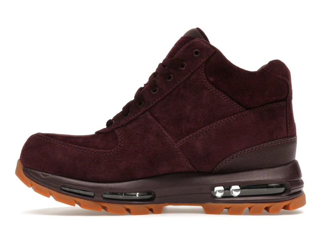 Nike Air Max Goadome Tiefburgunderfarbenes Wildleder