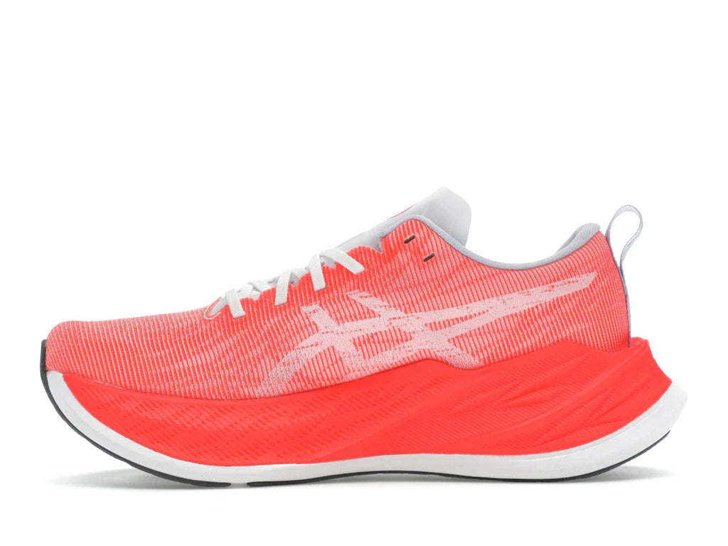 ASICS Superblast Weiß Sonnenaufgang Rot