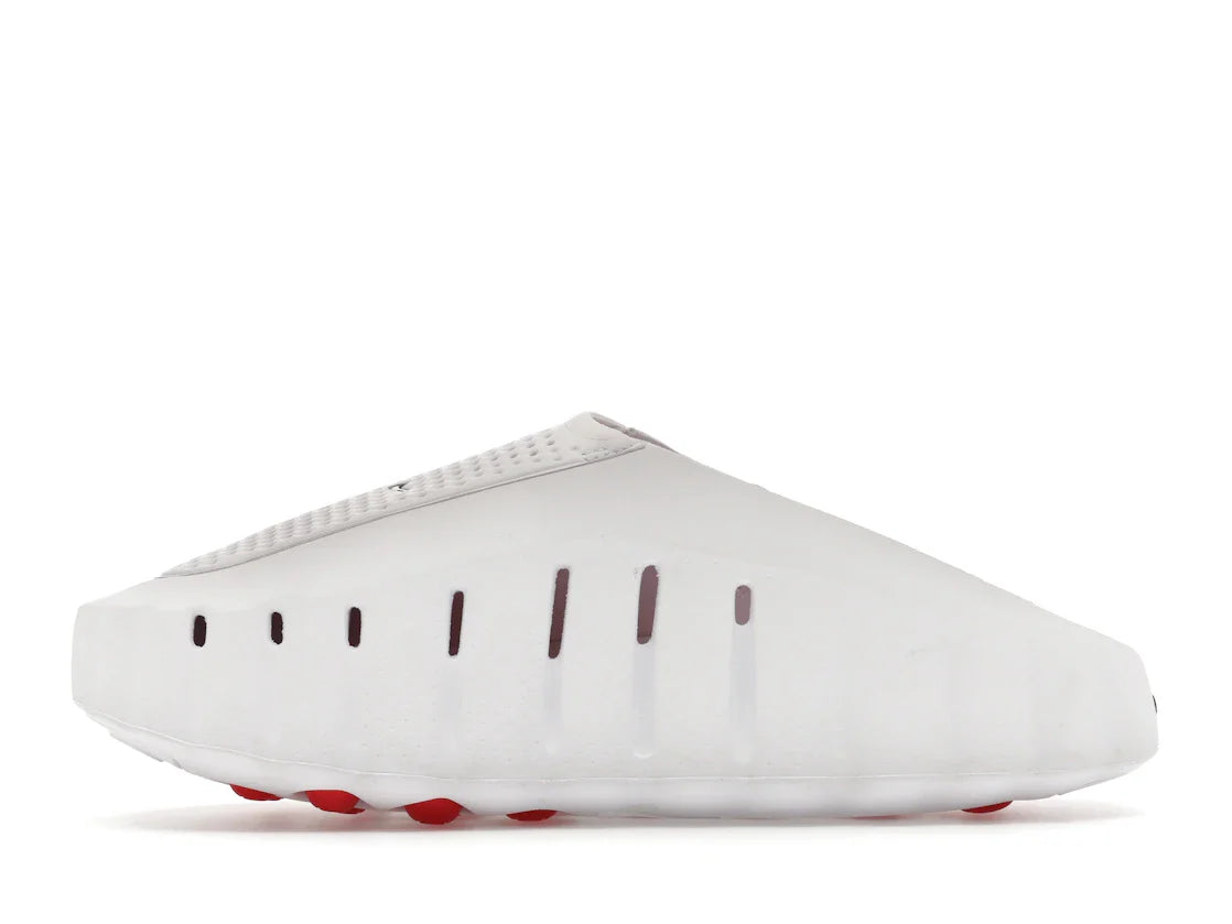 Nike Mind 001 Badeschlappen Weiß Speed Red