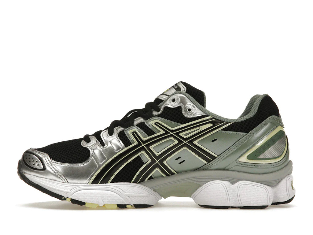 ASICS Gel-Nimbus 9 Schwarz Grün Gelb Silber