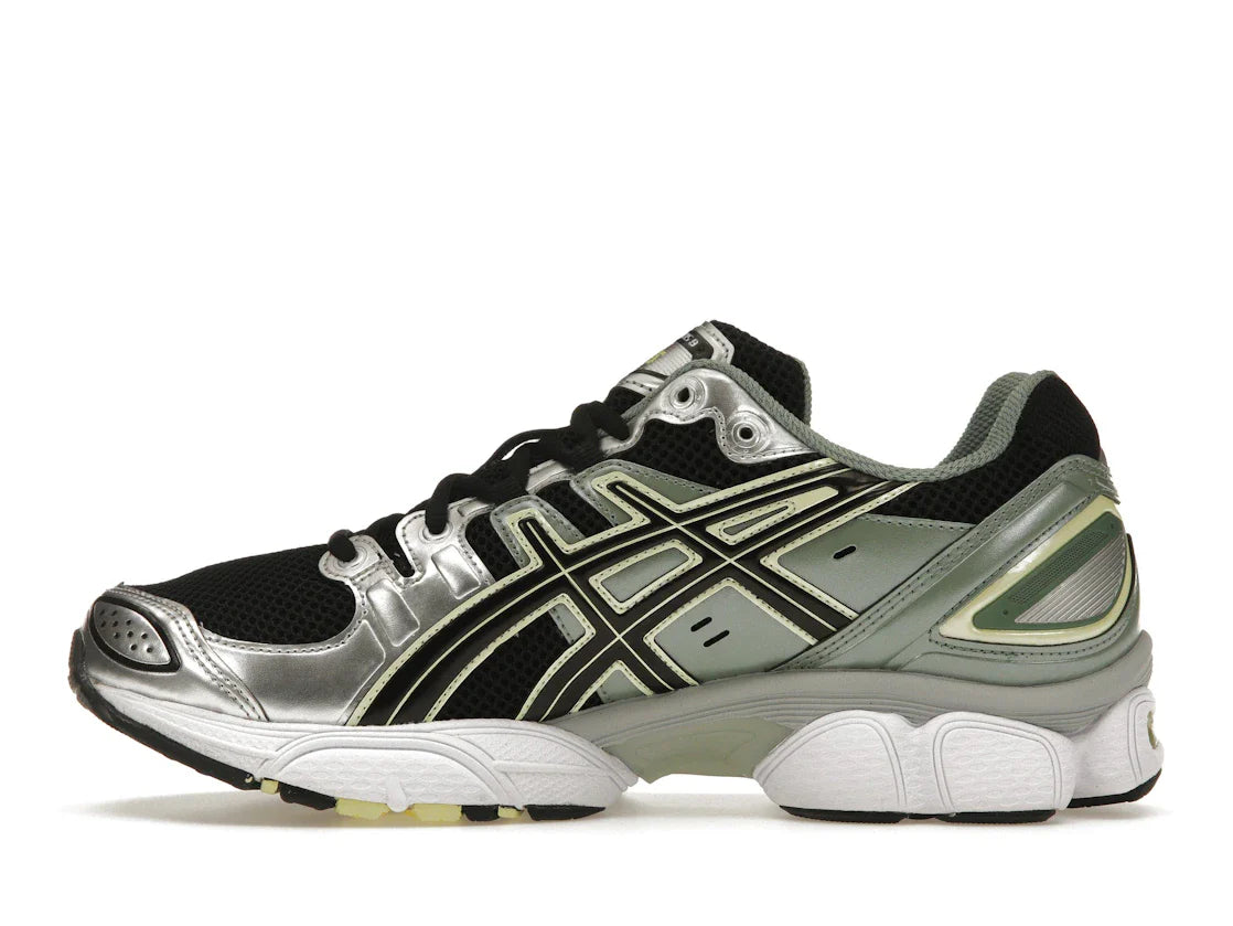 ASICS Gel-Nimbus 9 Schwarz Grün Gelb Silber