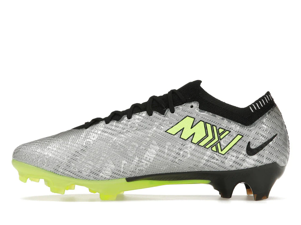 Nike Zoom Vapor 15 Elite XXV FG 25th Anniversary Pack Metallic Silver Volt