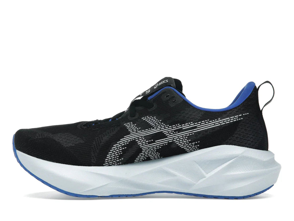 ASICS Novablast 5 Schwarz Weiß Blau
