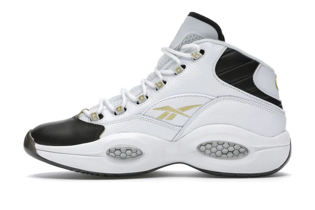 Reebok Question Mid Black Toe