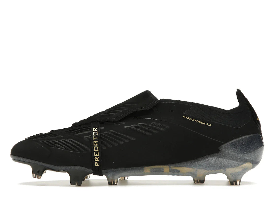 adidas Predator Elite Foldover Tongue FG Core Black Carbon Gold Metallic