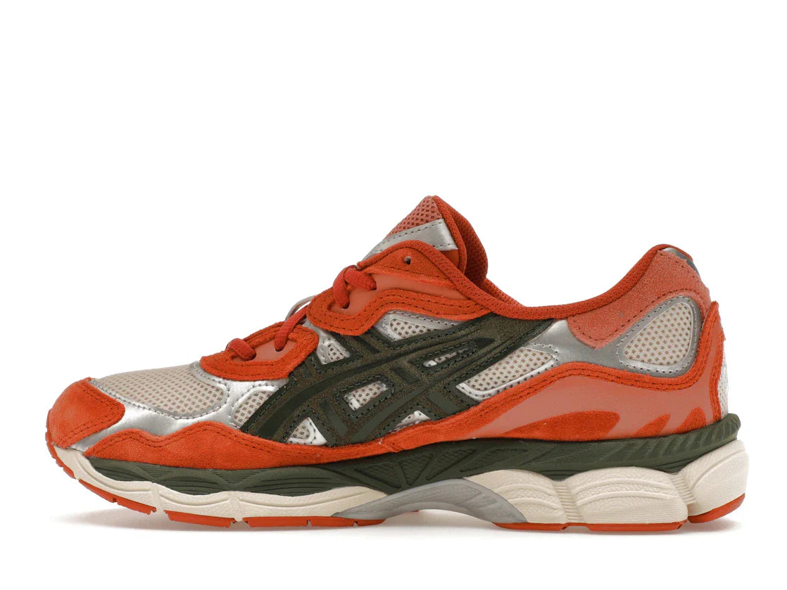 ASICS Gel-NYC Haferflockenwaldgrün Orange