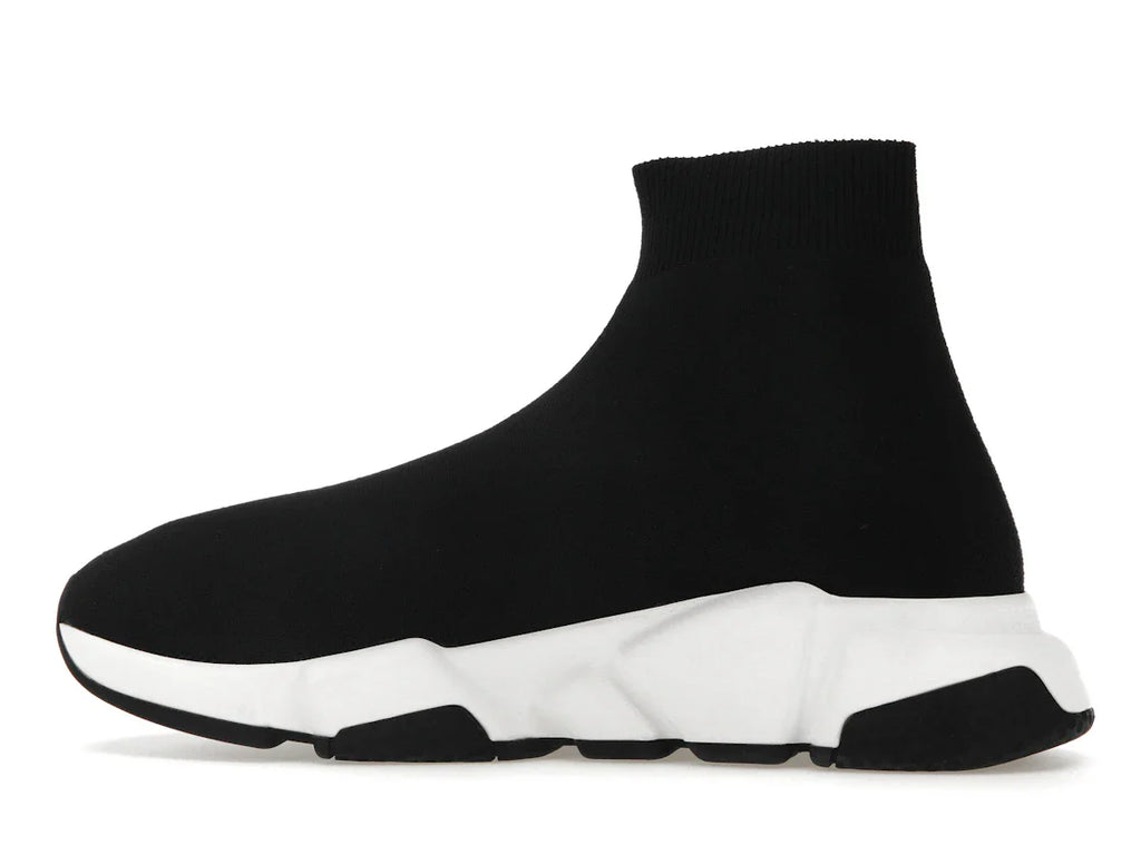 Balenciaga Speed Graffiti Sneaker Weiß Schwarzes Logo (Damen)
