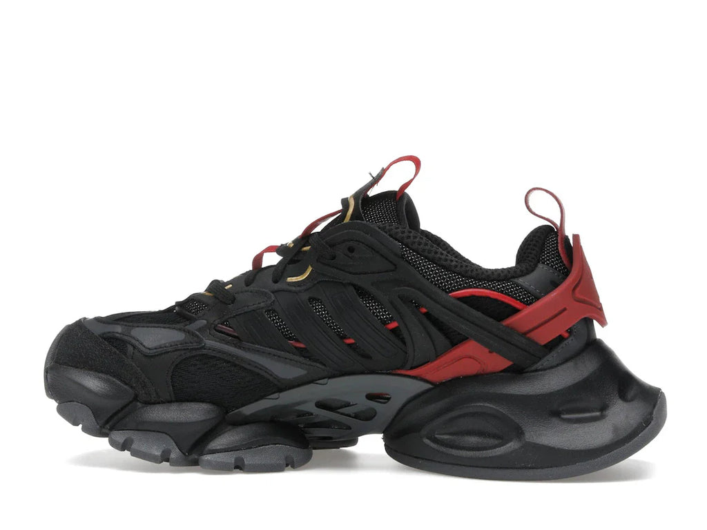 adidas XLG Runner Deluxe Schwarz Gold Metallic Rot