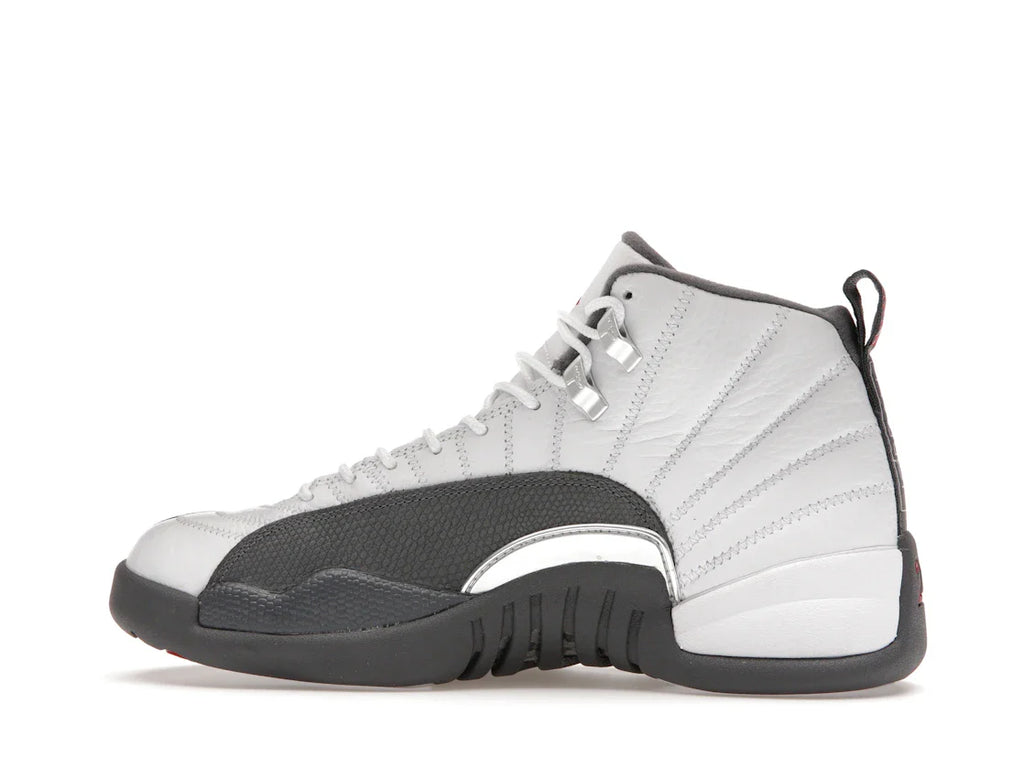 Jordan 12 Retro Weiß Dunkelgrau