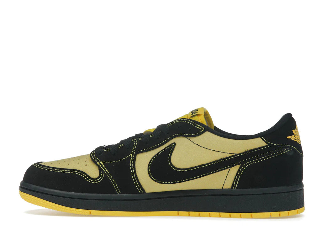 Jordan 1 Retro Low OG Quai 54 Schwarz Tour Gelb Rot