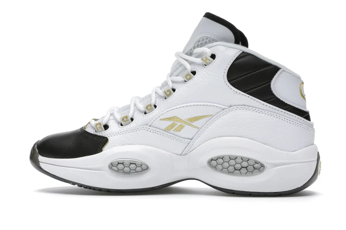 Reebok Question Mid Black Toe