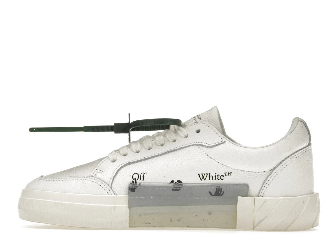 OFF-WHITE Vulc Low Leder Weiß SS22