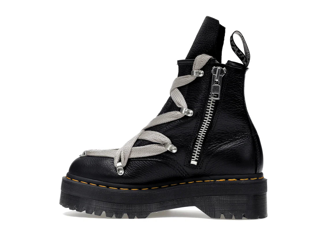 Dr. Martens 1460 Quad Ledersohle Pentagramm Jumbo Schnürstiefel Rick Owens Schwarz