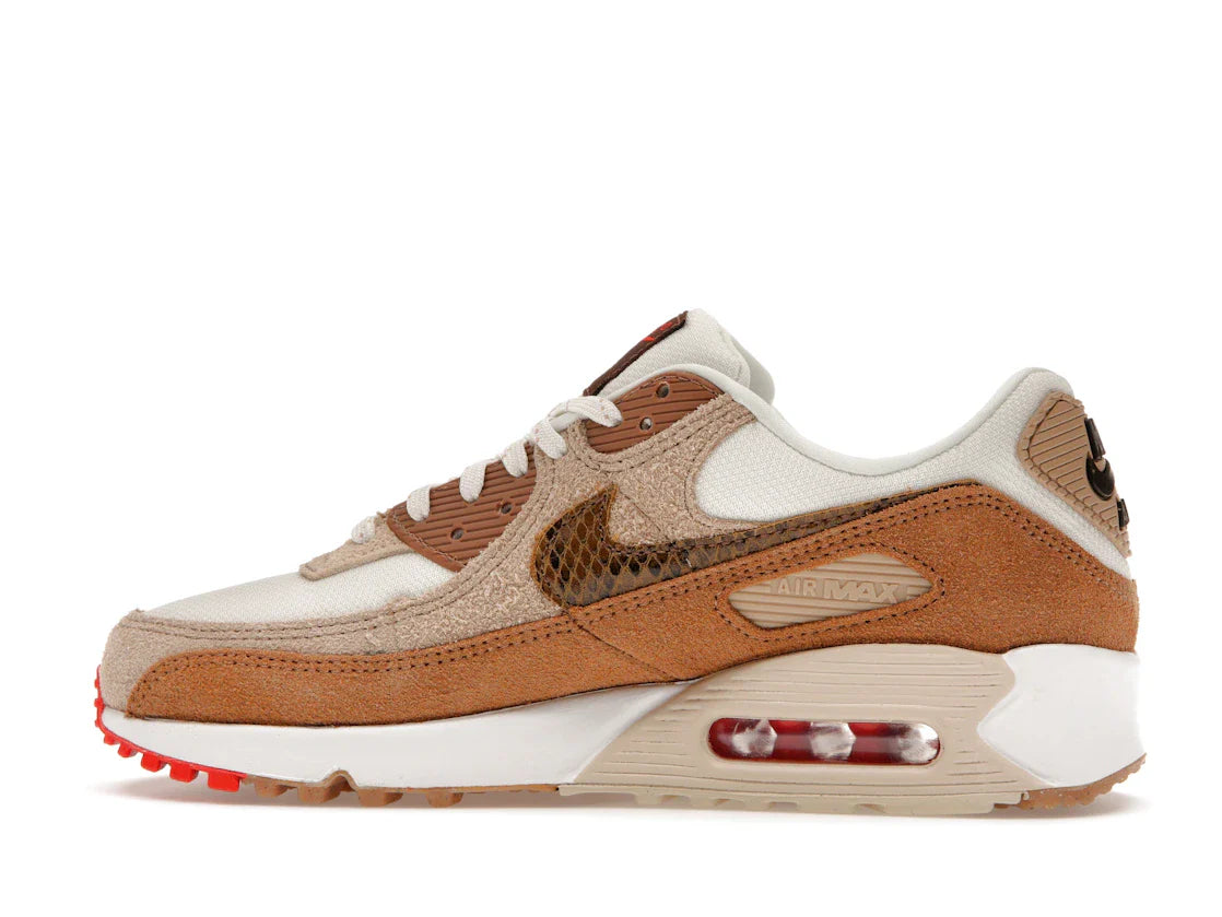 Nike Air Max 90 SE Pale Ivory Snakeskin Swoosh (Damen)