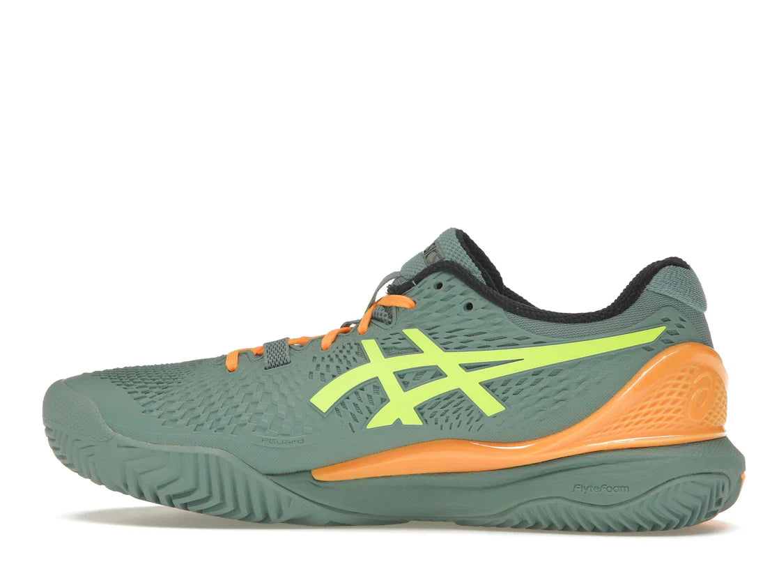 ASICS Gel-Resolution 9 Padel Celadon Sicherheitsgelb