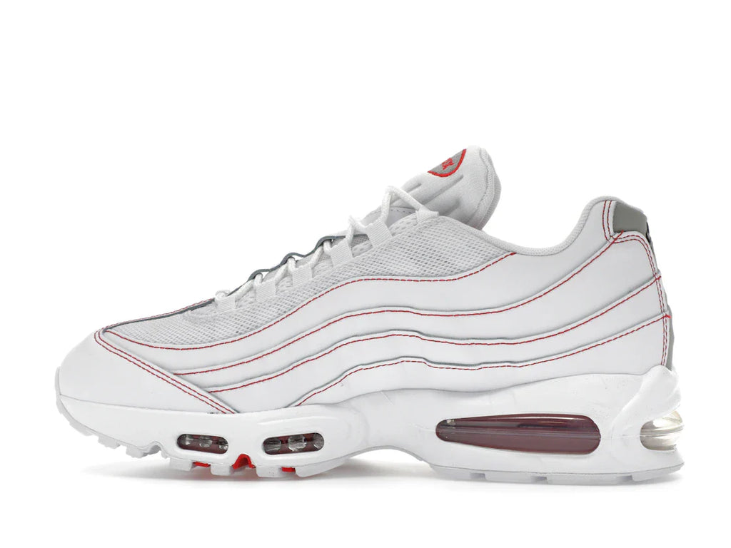 Nike Air Max 95 OG Big Bubble Weiß Universitätsrot