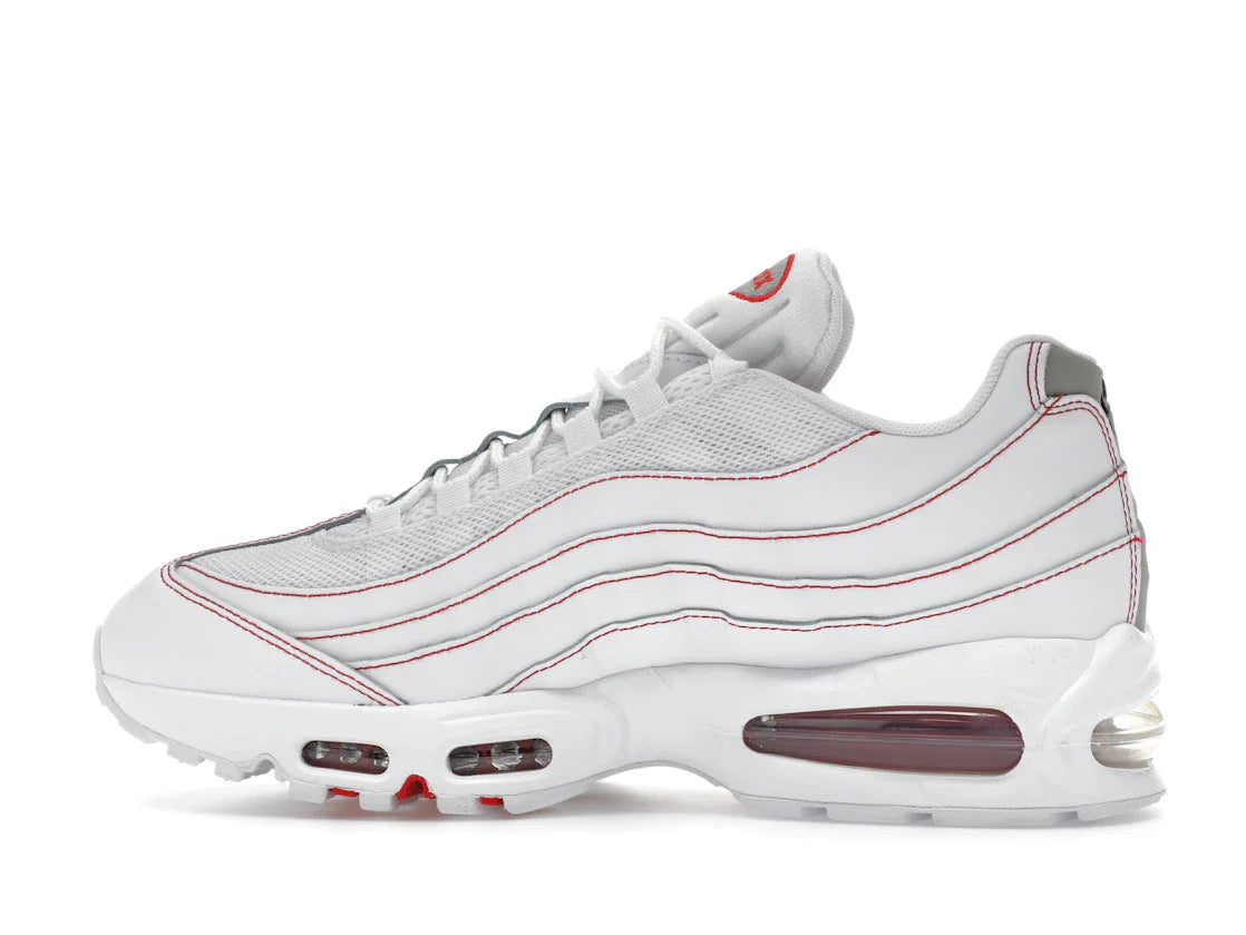 Nike Air Max 95 OG Big Bubble Weiß Universitätsrot