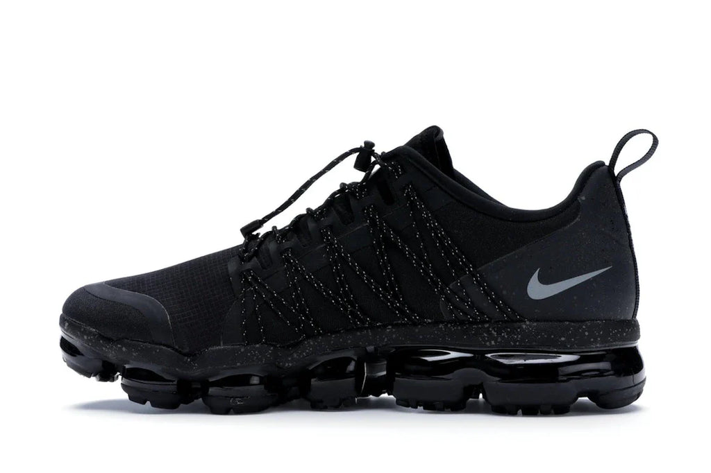 Nike Air VaporMax Run Utility Schwarz Reflektierendes Silber