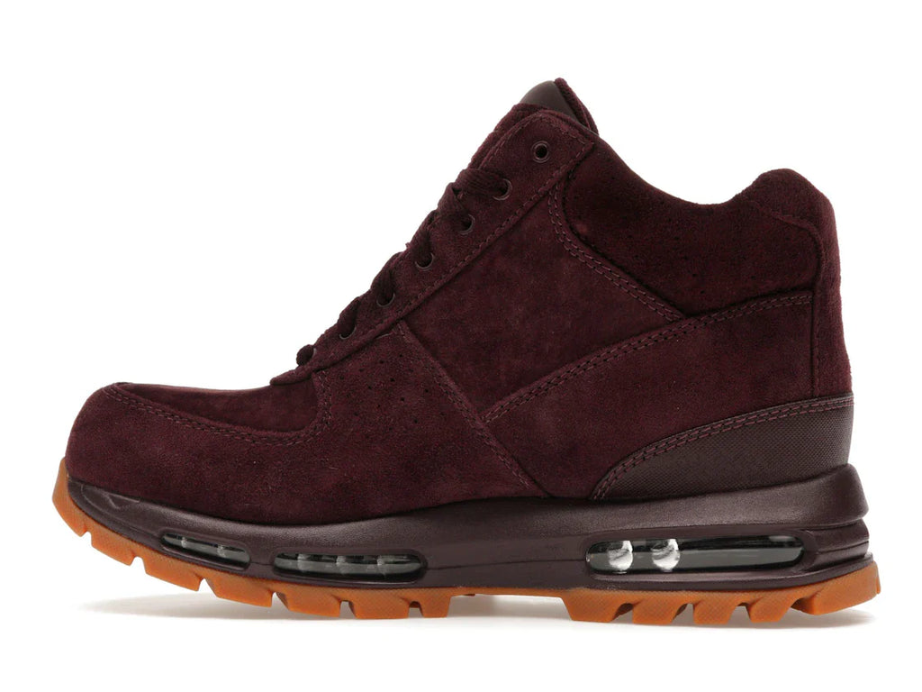 Nike Air Max Goadome Tiefburgunderfarbenes Wildleder