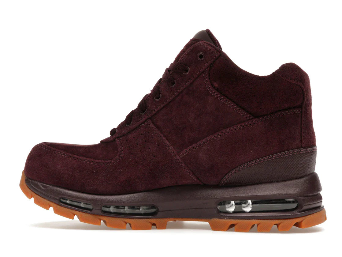 Nike Air Max Goadome Tiefburgunderfarbenes Wildleder