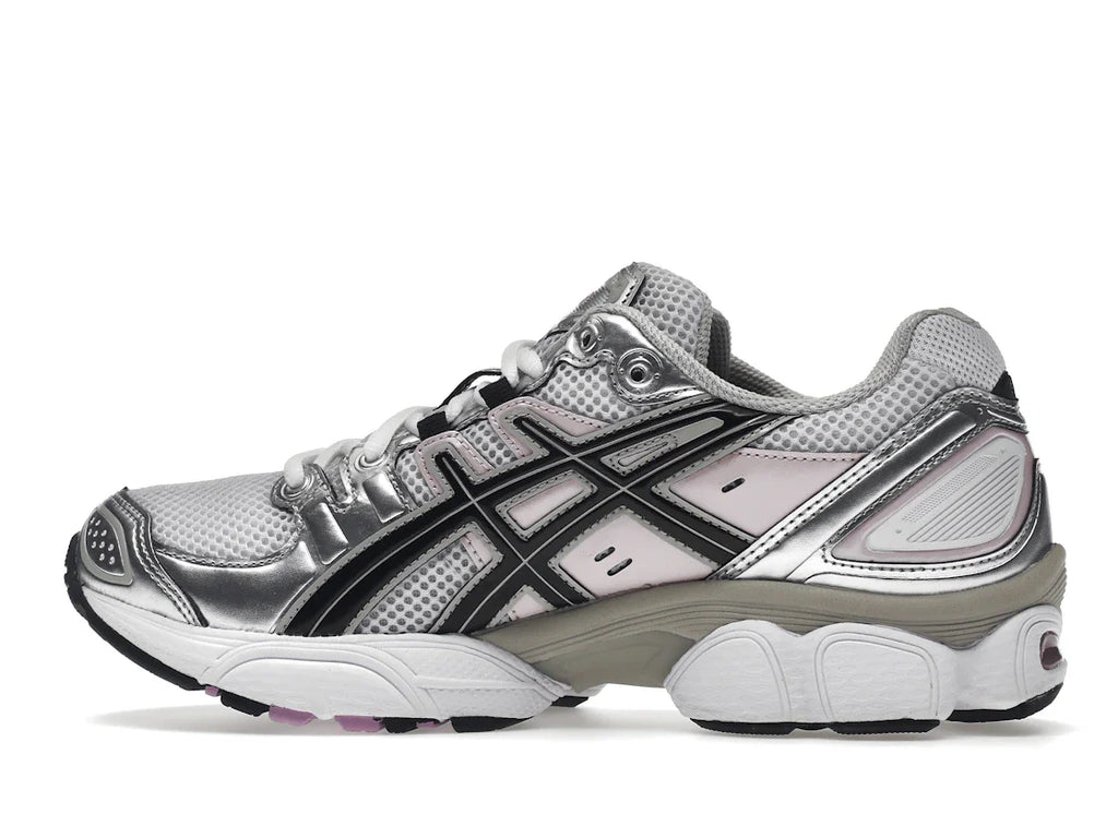 ASICS Gel-Nimbus 9 Weiß Schwarz Hellrosa (Damen)