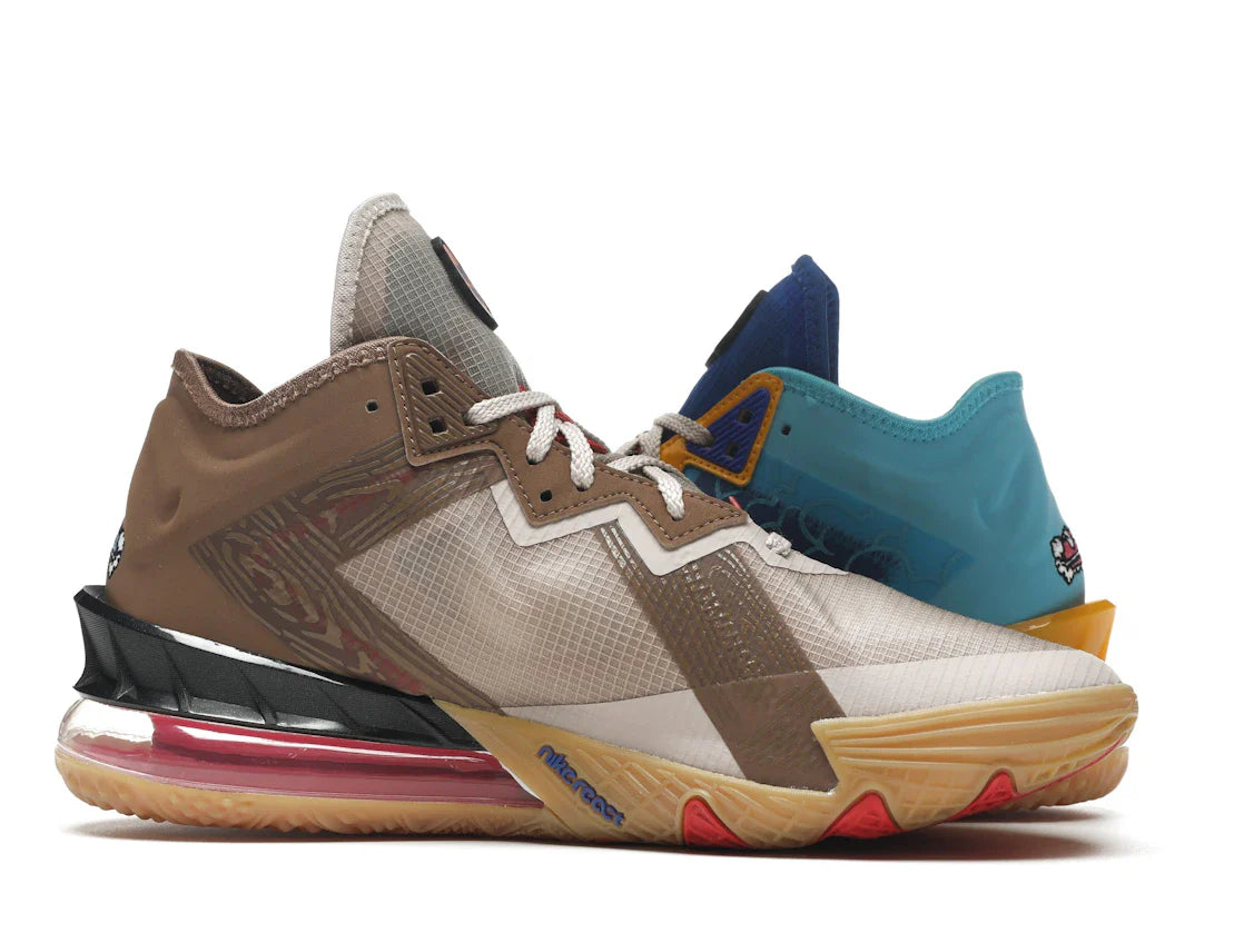 Nike LeBron 18 Low Wile E. vs. Roadrunner Space Jam