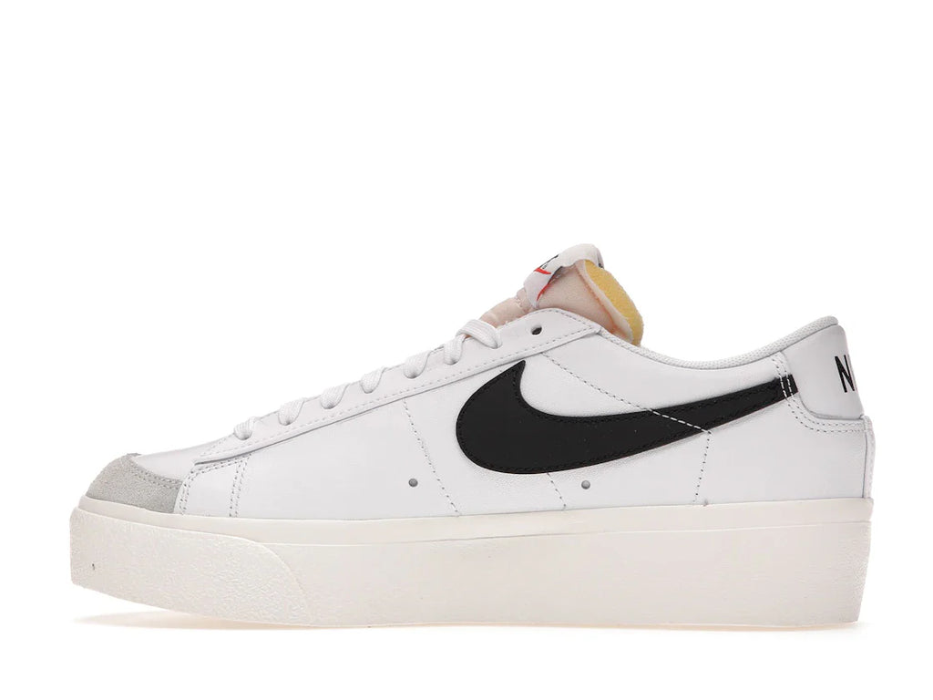 Nike Blazer Low Platform Weiß Schwarz (Damen)