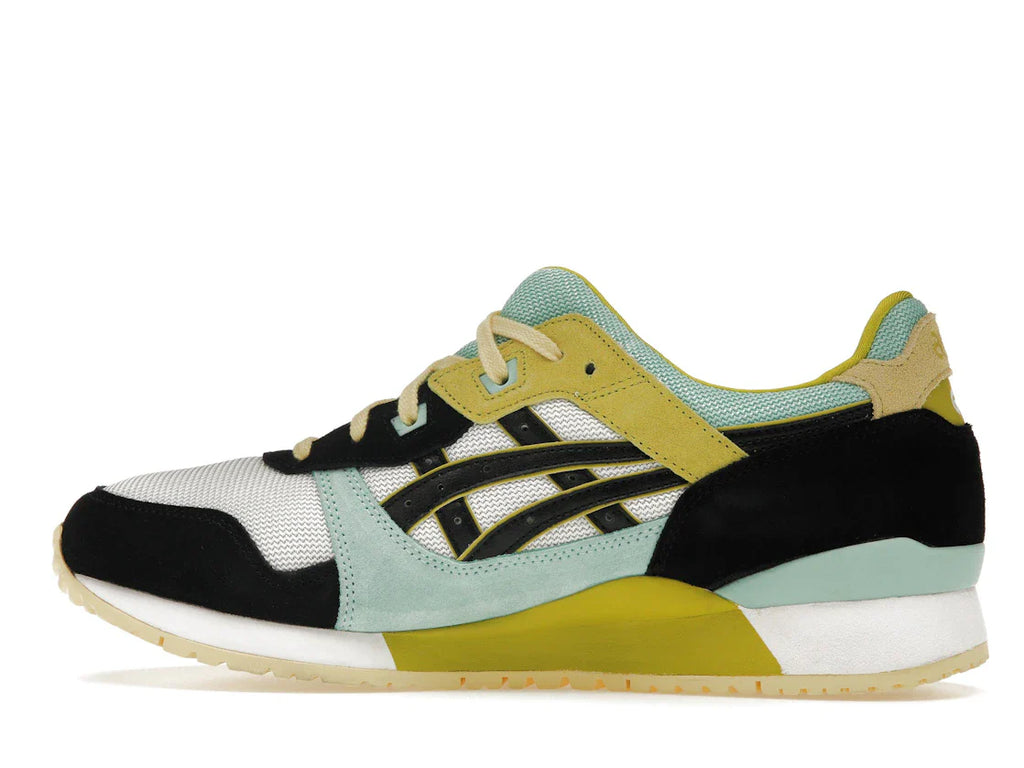 ASICS Gel-Lyte III OG Weiß Schwarz Moosgrün Blau