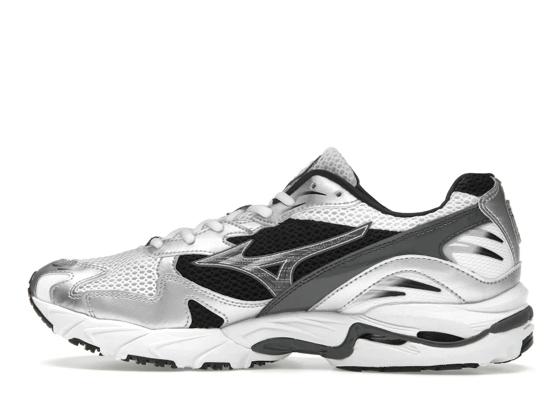 Mizuno Wave Rider 10 Weiß Silber Schwarz