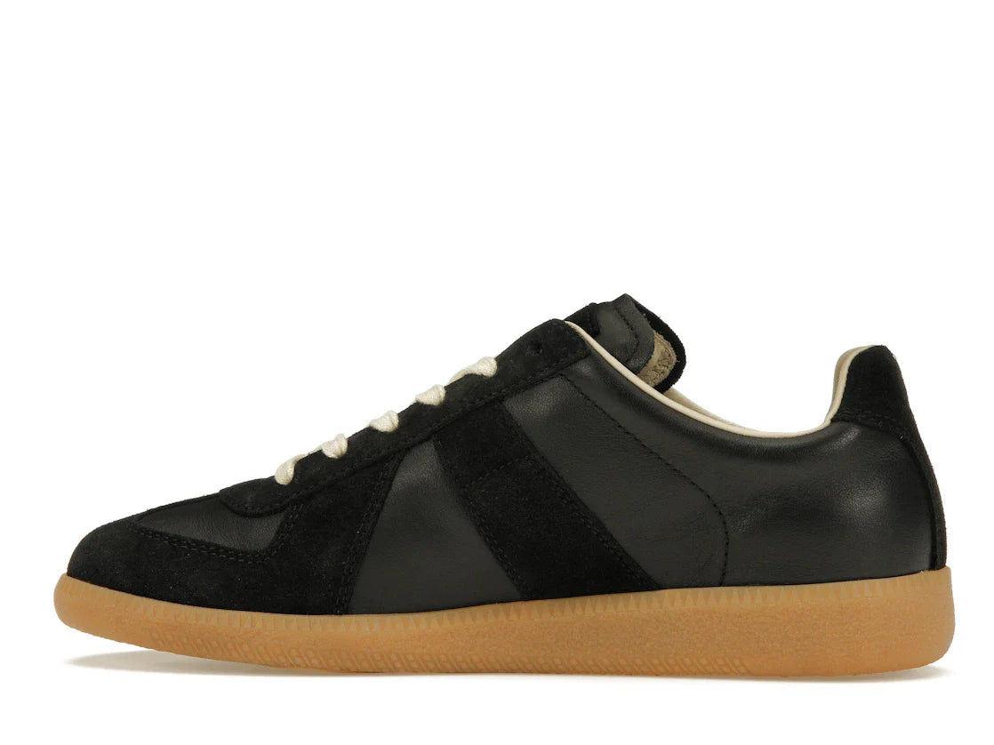 Maison Margiela Replika Deutsche Armee-Trainer (GATs) Schwarzer Gummi