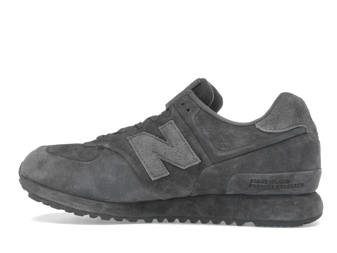 New Balance 574 Legacy Stone Island Ghost Dunkelgrau