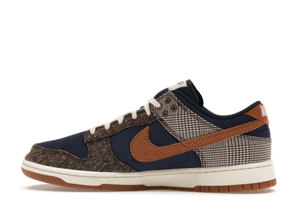 Nike Dunk Low Tweed Midnight Navy Cord