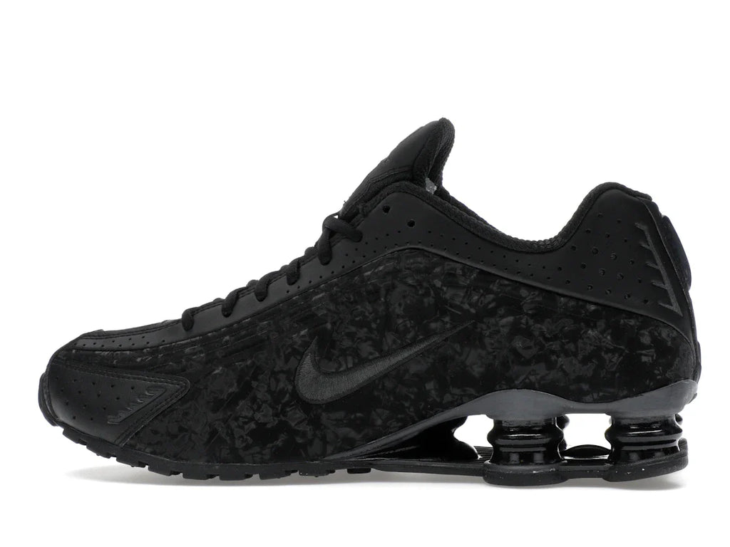 Nike Shox R4 Schwarz mit Blumenmuster (Damen)
